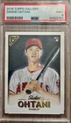 2018 Topps Gallery #116 Shohei Ohtani Rookie Card   PSA 9
