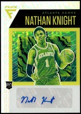 2020-21 Panini Flux #FRS-NKN Nathan Knight Flux Rookie Signatures Auto E1