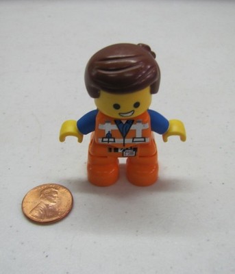 Lego Duplo EMMET BRUNETTE MAN 2.5'' FIGURE from THE LEGO MOVIE HERO