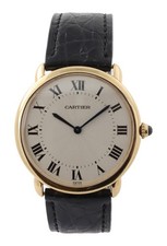 CARTIER Ronde Louis Manual Wind Mechanique Unisex 34mm 18ct Yellow Gold - 0900 1