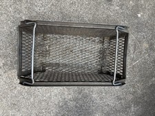 HD Diamond Mesh Tray Industrial Business Commercial Steel Bin Storage Handles