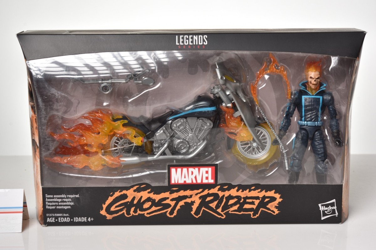 Hasbro Marvel Legends Ghost Rider With Motorcycle Johnny Blaze