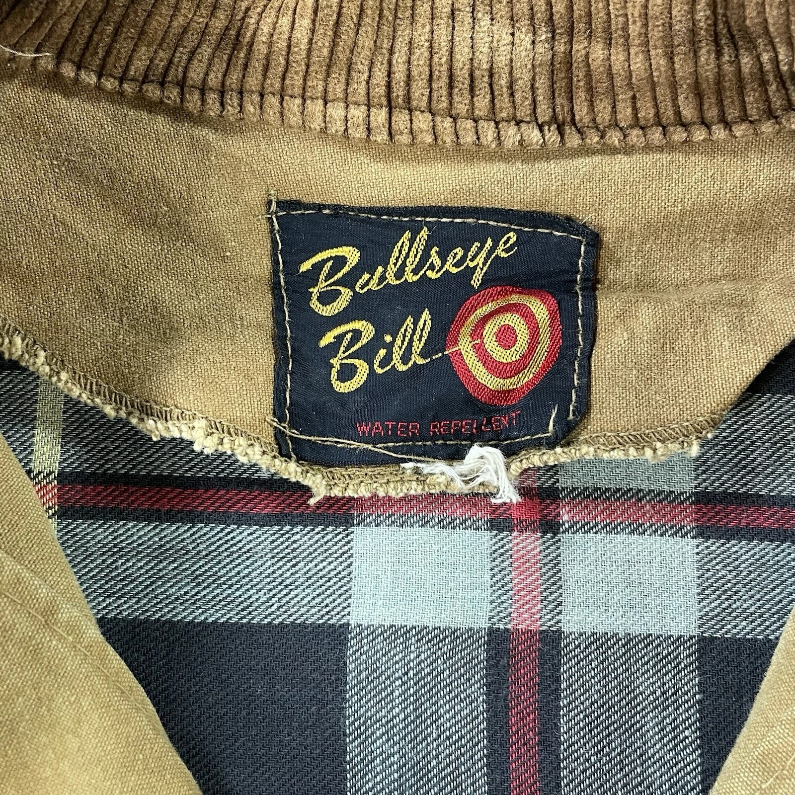 Vtg 60s Bullseye Bill Hunting Jacket Tan Duck Canvas - Mens L - like carhartt - product detail image 7