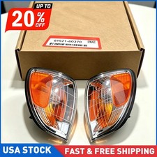 Fits Toyota Land Cruiser Fj100 98-2006 Side Corner Lights Turn Signal Lamps Pair