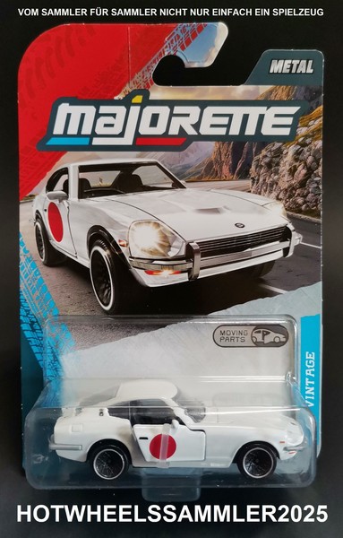 "Majorette Vintage Premium Cars \"Datsun 260Z\" Weiss Ovp UngeÖFfnet Moving Parts"-image
