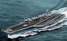 Trumpeter 05753 USS DWIGHT D. EISENHOWER CVN-69 1978 1:700 Kit di modellismo