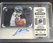 2022 Contenders Optic Kenneth Walker III Rookie Auto Variation Seattle Seahawks