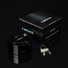 Nrg Steering Wheel Quick Release Adaptor Anti-theft Security Lock Hubkey Black