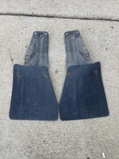 89-95 Toyota Pickup Truck 2wd Rear Mud Flaps W Brackets Oem Splash Guards Flap 89-95 Toyota Pickup Truck 2wd Rear Mud Flaps W Brackets Oem Splash Guards Flap