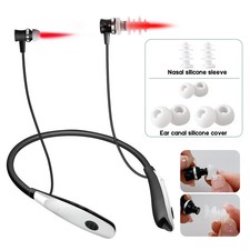 Rechargeable Portable Nasal and Ear Canal Laser Irradiator Neck-hanging Laser Ea