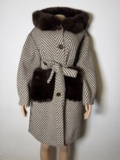 Cappotto double face elegante e chic Donna,in taglia unica, firmato Gems Bijoux