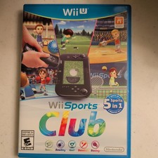 Wii Sports Club Complete in Box for the Nintendo Wii U, 2014 Tested CIB
