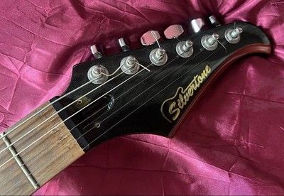 Electric Guitar Silvertone PSAP1 Paul Stanley Signature Black