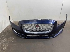 2010 - 2015 Jaguar Xj Xjl Front Bumper Cover Blue Assembly W Grille Oem
