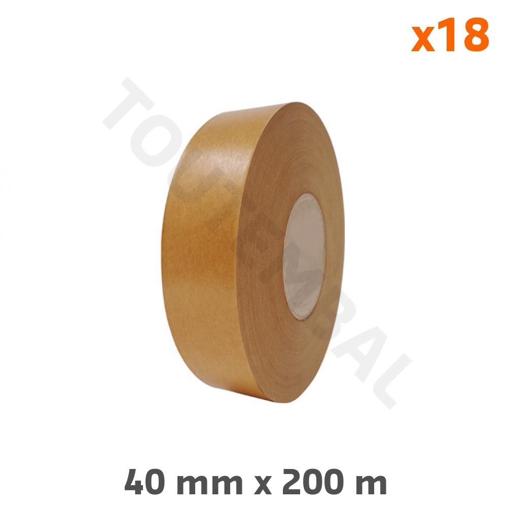 Bande gommée 40 mm pour sécuriser les envois e-commerce et stopper les vols