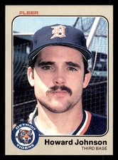 1983 Fleer #332 Howard Johnson