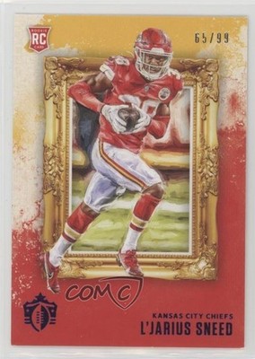 2020 Panini Chronicles Gridiron Kings Blue 65/99 L'Jarius Sneed Rookie RC 1u6