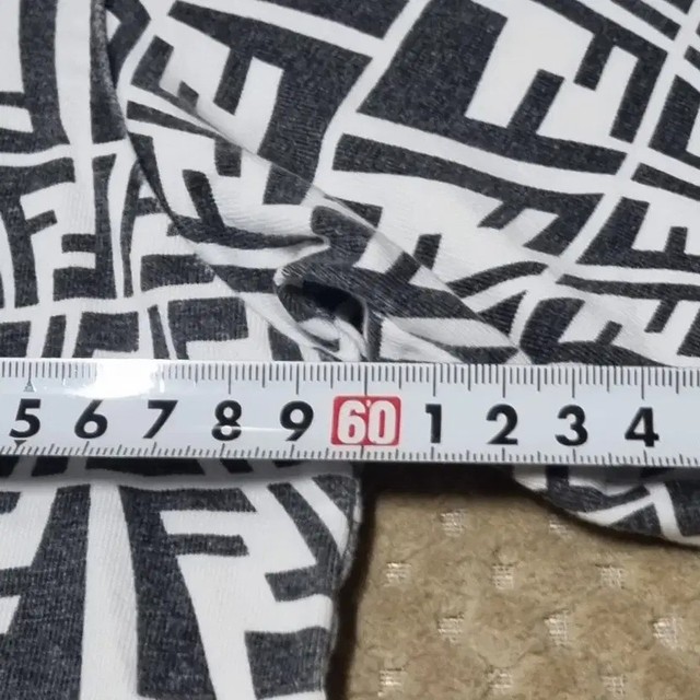 Fendi FF Logo Oversized Short-Sleeve T-Shirt L