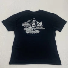 Harley Davidson Ride The Plank Grand Cayman Graphic Shirt Mens Extra Large Black