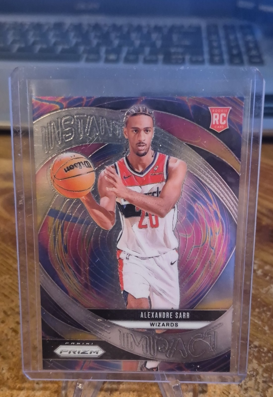 2024-25 Panini Prizm - Instant Impact Alexandre Sarr #1 (RC)