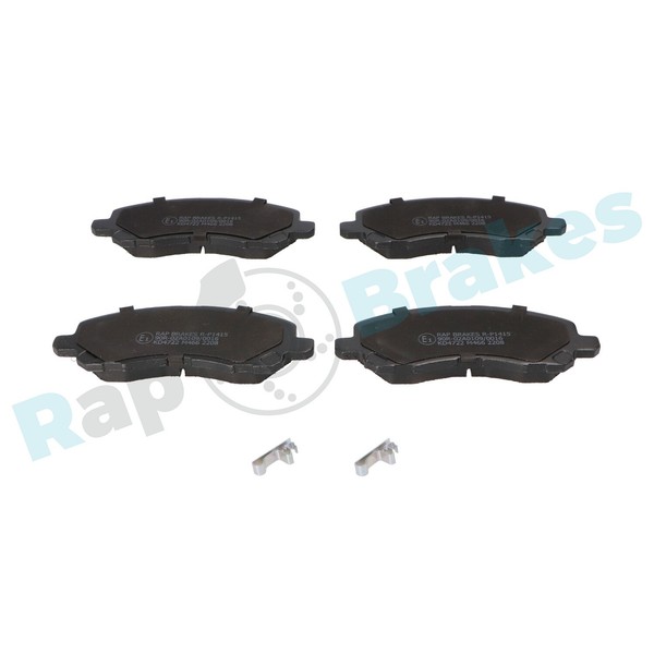 1X Rap Brakes R-P1415 Bremsbelagsatz Scheibenbremse FüR Chrysler Mitsubishi Dodg-image