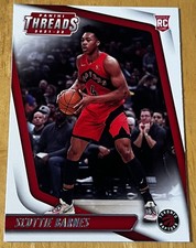 2021-22 Panini Chronicles RC Scottie Barnes Threads #82 RAPTORS B1
