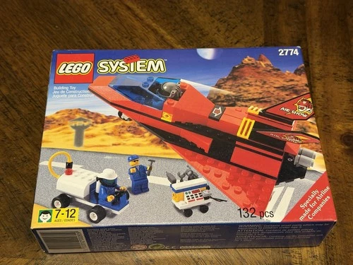 LEGO 2774 Airshow Red Tiger Town Airport 1999 Promo Set New Sealed Retired