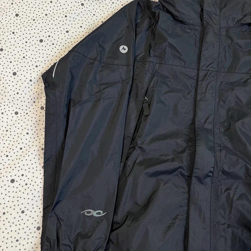 Chaqueta cortavientos Marmot para niños XL lluvia precipitada clima carcasa cremallera completa exterior Foto 2 de 4