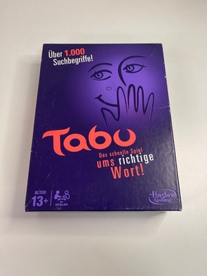 Hasbro Tabu Wörterspiel Partyspiel