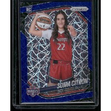 2025 Panini Prizm WNBA #148 Sonia Citron Blue Velocity Prizms RC