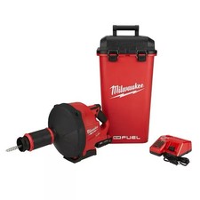 Milwaukee 2772A-21 M18 FUEL Drain Snake with Cable Drive Locking Feed System