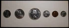 Canada 1957 Mint Proof Like Set In Cardboard Holder Without Pliofilm (PLBX)