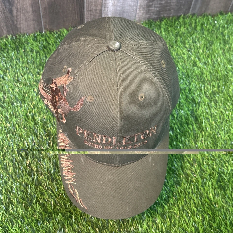 Gorra de béisbol Pendleton verde oliva para hombre Pendleton redondeada 1910-2010  Foto 2 de 4