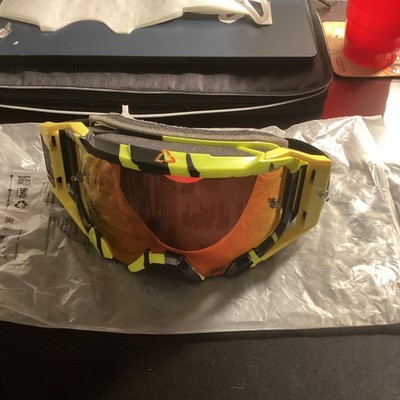 Leatt Velocity Goggle 5.5 Iriz Tiger Red