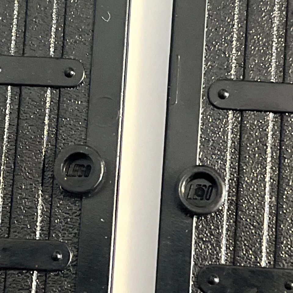 Lego porta castelo arco superior curvo preto 1 x 5 x 10 2400 - 10197, 6769, 6762 - Imagem 2 de 3