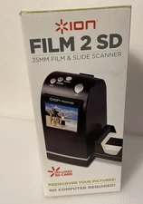 ION Film 2 SD 35mm Film and Slide Scanner/Complete In Box/Tested