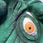 Vintage 90s Latex, Green Felt Zombie Monster | VERY RARE | Mask Halloween Horror — photo 10