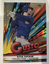 2025 Topps Finest - Kyle Tucker Gusto #G-13 Refractor Case Hit SSP Rare Cubs