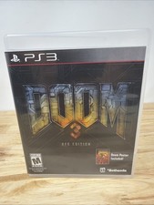 Doom 3 BFG Edition Sony PlayStation 3 PS3 Complete CIB Tested