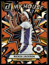 2025 Donruss WNBA #13 Rickea Jackson My House Orange Laser #/399 (i19100)