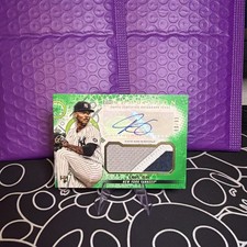 2022 Topps Inception LUIS GIL yankees green inception numbered auto 80/99