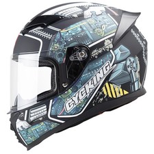 Casco de motocicleta Full Face aprobado por el DOT para hombres y mujeres carreras, callejero