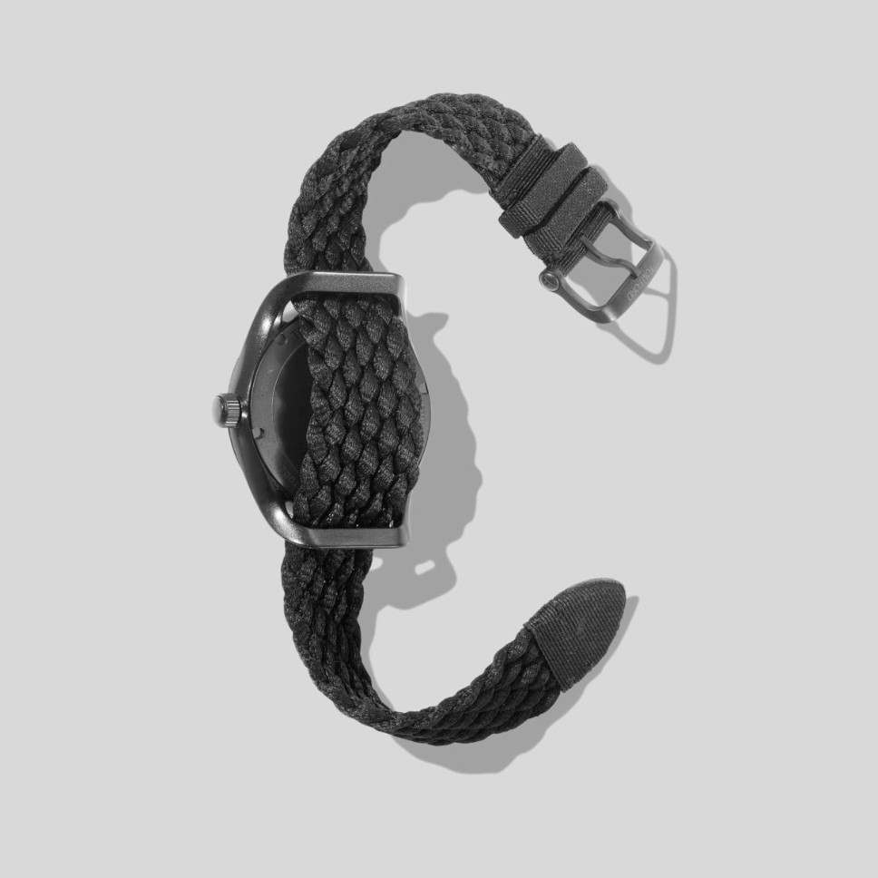 New $995 Authentic Tom Ford 002 Ocean Plastic Black S. Steel Watch