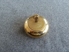 Vintage Holland America Line SS Nieuw Amsterdam Ship Brass 1st Class Ashtray