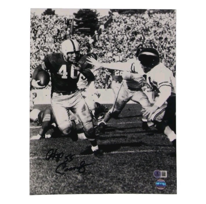 Howard "Hopalong" Cassady Signed Ohio State Buckeyes11x14 Photo (Beckett)