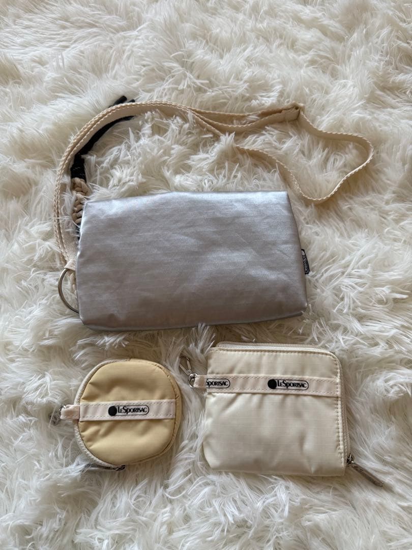 LeSportsac×Ameri Multi Pouch AmeriRespo triple po… - image 2