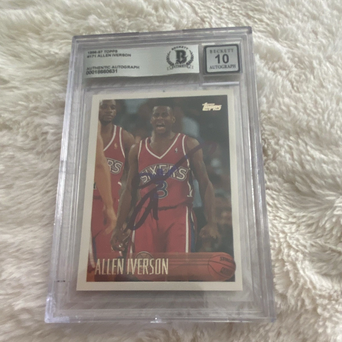 【確認用】アイバーソン① National Basketball Association (NBA) Allen Iverson Basketball
