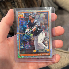 Topps 2026 Series 1 Cal Raleigh Mariners 1991 Chrome Silver Pack Mojo #91C-80