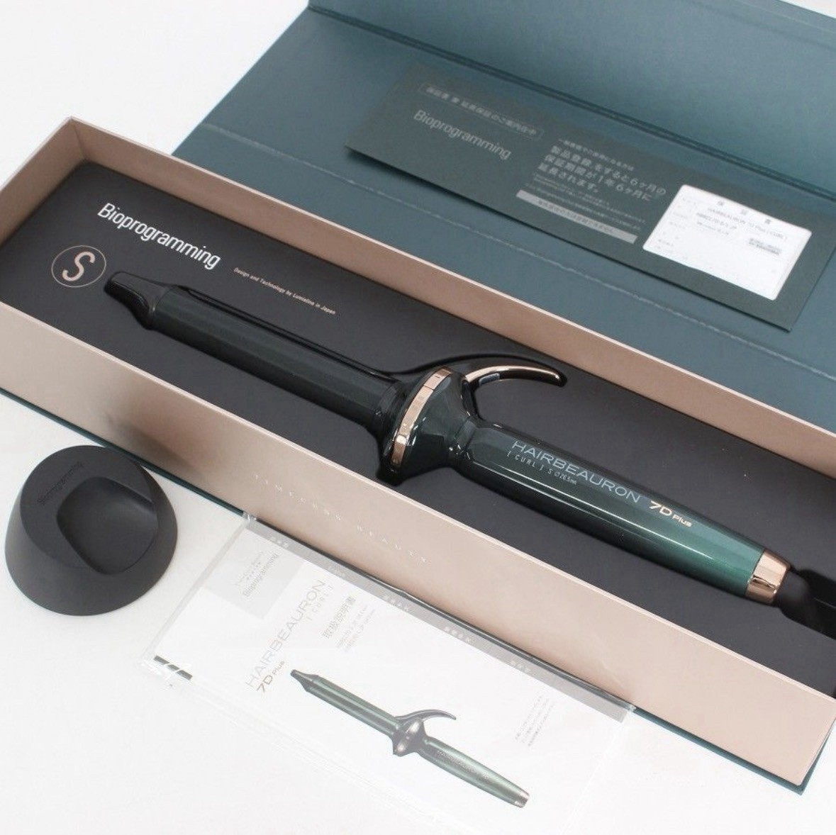 7D HAIRBEAURON Plus Bioprogramming [CURL] | com: Curl 26.5mm Iron