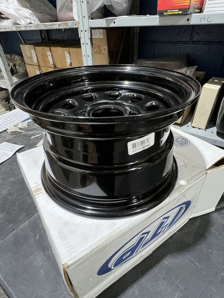 ITP Delta Black Steel Wheel Steel 12x7 - Image 2 of 4